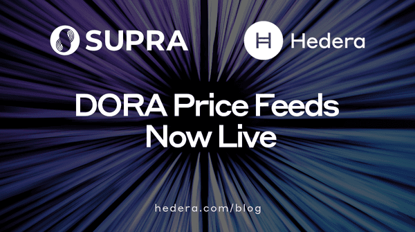 DORA Price Feeds Now Live Banner