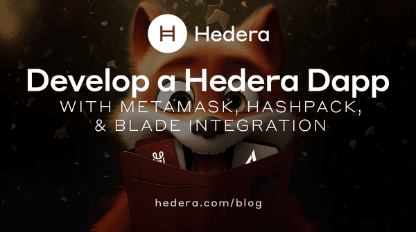 Develop a Hedera Dapp Blog Banner