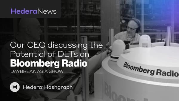 Hashgraph Solves Many Blockchain Problems Bloomberg Radio