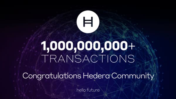 Hedera 1 billion