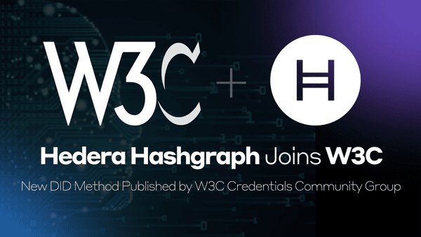 Hedera Hashgraph Joins World Wide Web Consortium