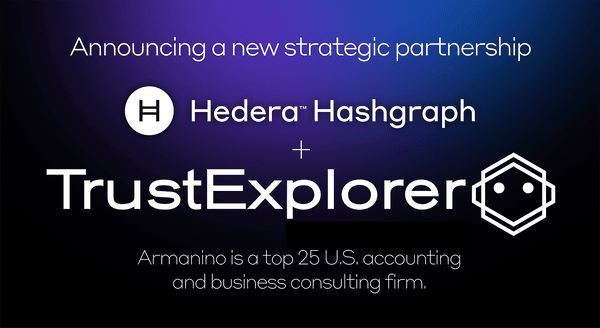 Hedera Hashgraph To Leverage Armanino Trust Explorer In New Strategic Partnership