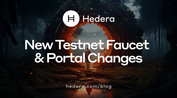 Hedera Portal Changes and Faucet