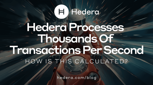Hedera Processes Thousands Of Transactions Per Second Banner