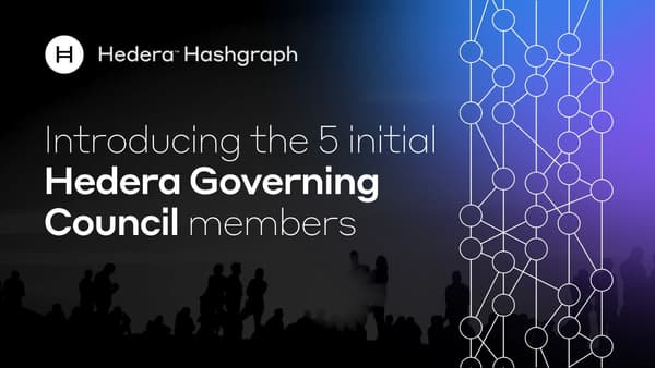 Introducing The 5 Initial Hedera Governing Council Members