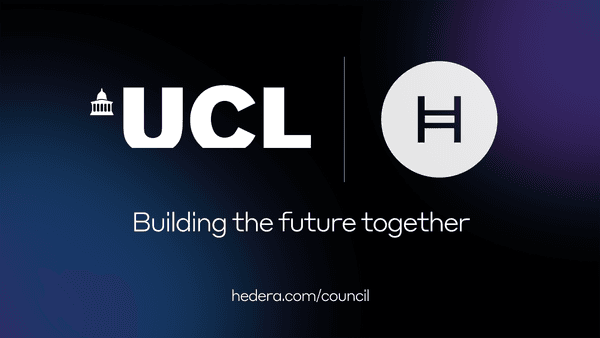 Leading Research Institution University College London Joins Hedera Governing Council As First Higher Education Member