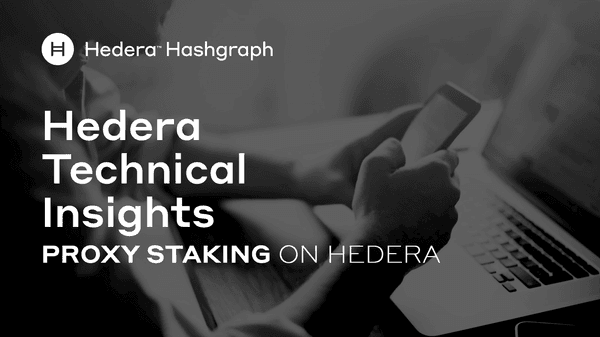 Proxy Staking On Hedera