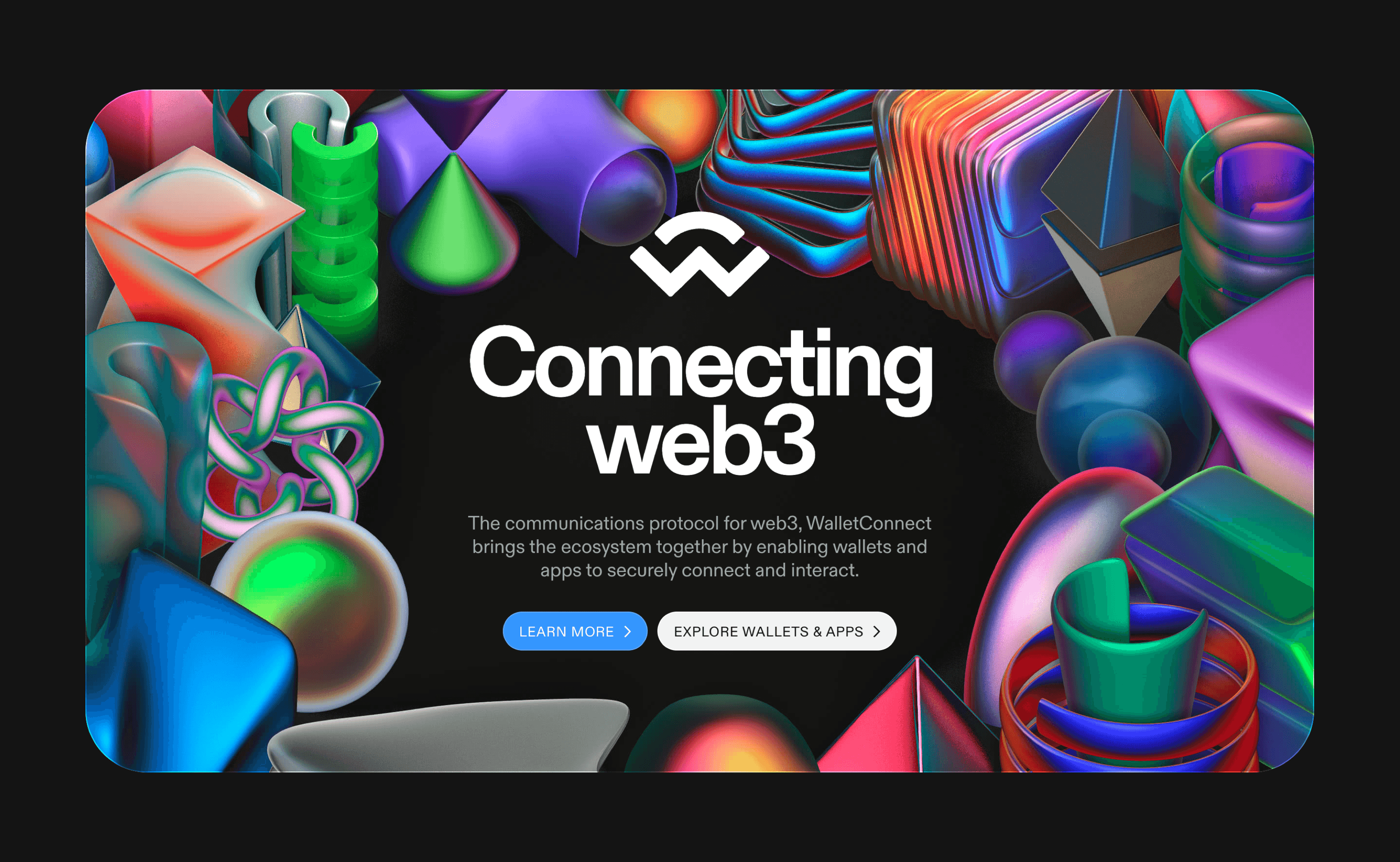 Wallet Connect Homepage