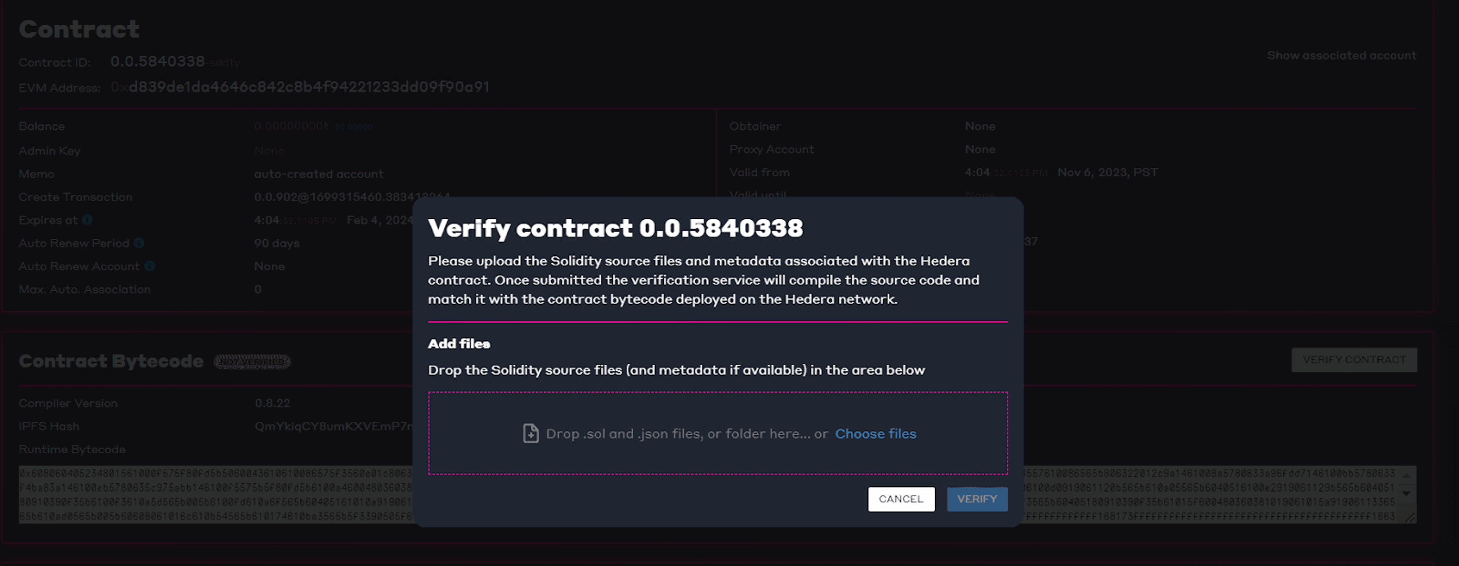 Smart Contract Verification on Hedera | Hedera